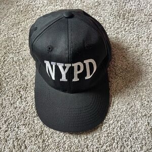 Embroidered NYPD Black Baseball Cap Hat